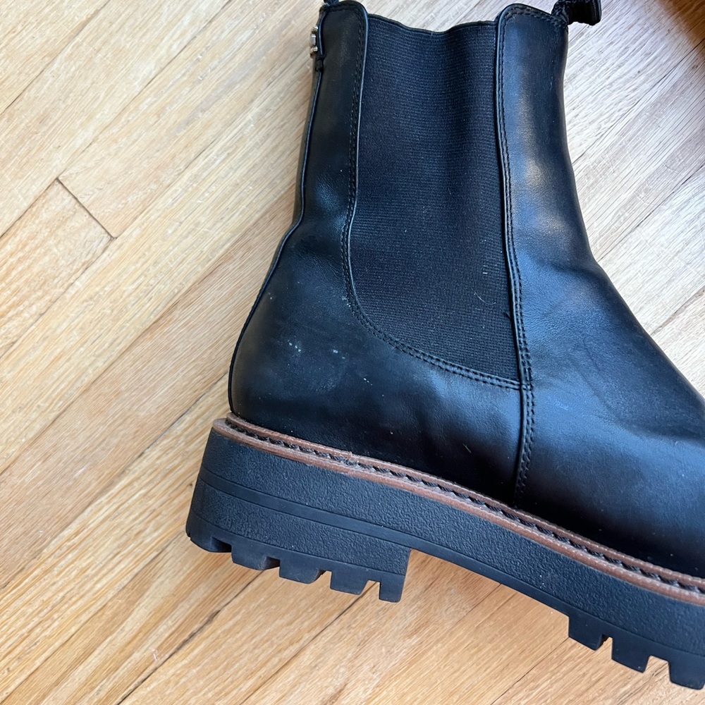 Sam Edelman Laguna Chelsea Boot - Black - Picture 7 of 8